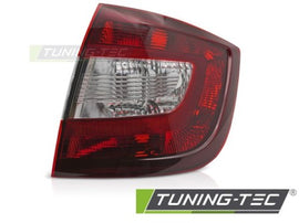Fanale Posteriore DARK RED Lato Destro TYC per SKODA RAPID 12-17 SEDAN