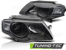 Carica l&#39;immagine nel visualizzatore di Gallery, Fari Anteriori BLACK per VW PASSAT B6 3C 03.05-10