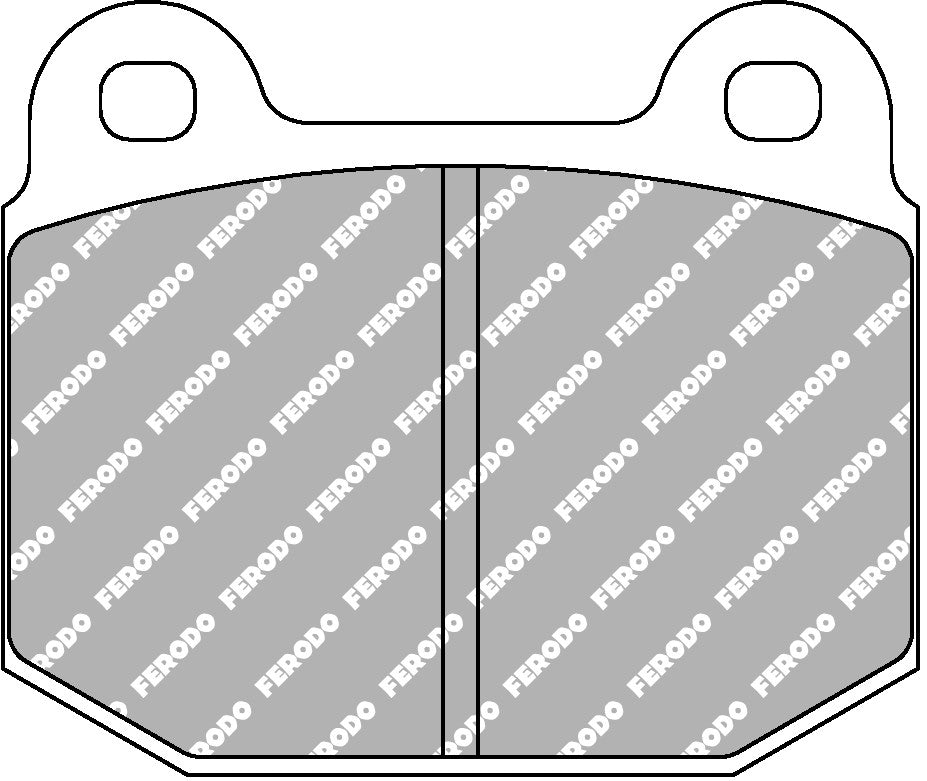 Pastiglie freni Ferodo DS2500 anteriori Lotus Esprit