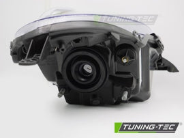 Fari Anteriori BLACK Lato Destro TYC per NISSAN MICRA K12 03-07