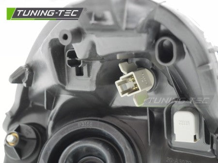 Fari Anteriori BLACK Lato Destro TYC per NISSAN MICRA K12 03-07