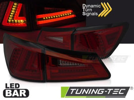 Fanali Posteriori a Led RED SMOKE LED SQL per LEXUS IS II 06-13