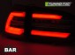 Fanali Posteriori a Led BLACK W/RED Sequenziali per VW GOLF MK7 13-17 SW