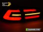 Carica l&#39;immagine nel visualizzatore di Gallery, Fanali Posteriori a Led BLACK W/RED Sequenziali per VW GOLF MK7 13-17 SW