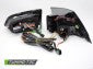 Carica l&#39;immagine nel visualizzatore di Gallery, Fanali Posteriori a Led BLACK SMOKE W/RED Sequenziali per VW GOLF MK7 13-17 SW