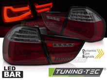 Carica l&#39;immagine nel visualizzatore di Gallery, Fanali Posteriori LED BAR RED SMOKE Sequenziali per BMW Serie 3 E90 09-11