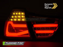 Carica l&#39;immagine nel visualizzatore di Gallery, Fanali Posteriori LED BAR SMOKE Sequenziali per BMW Serie 3 E90 09-11