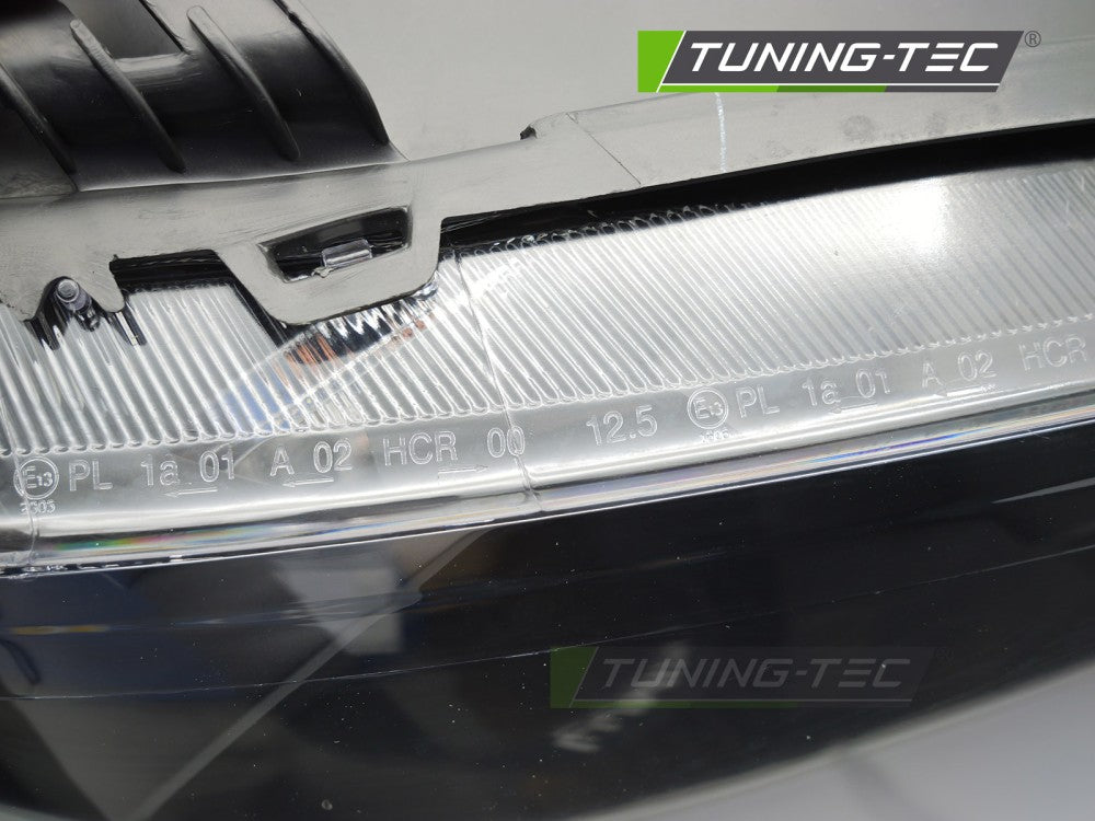Fari Anteriori Neri per Fiat Punto (188) 2003-2007
