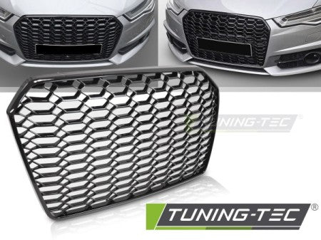 Griglia SPORT GLOSSY BLACK per AUDI A6 C7 11-14