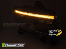 Carica l&#39;immagine nel visualizzatore di Gallery, Fari Anteriori CHRYSLER JEEP GRAND CHEROKEE 14-21 BLACK TUBE LIGHT SEQ
