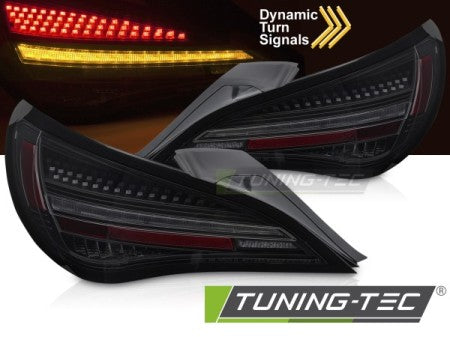 Fanali Posteriori a Led Sequenziali BLACK SMOKE per MERCEDES CLA C117 13-19 OE LED