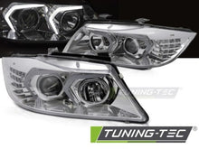 Carica l&#39;immagine nel visualizzatore di Gallery, Fari Anteriori LED CHROME per BMW Serie 3 E90/E91 05-08
