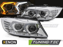 Carica l'immagine nel visualizzatore di Gallery, Fari Anteriori Cromati Xenon per BMW Serie 3 (E90 / E91 Facelift) 2009-2011