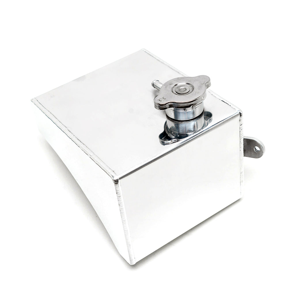 Vaschetta acqua radiatore in alluminio Cooling Solutions montata su Nissan 200SX