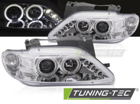 Fari Anteriori CITROEN XSARA 97-00 ANGEL EYES CHROME