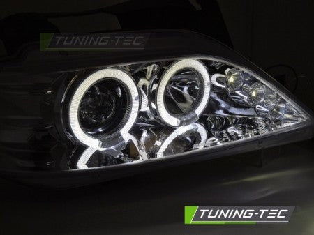 Fari Anteriori CITROEN XSARA 97-00 ANGEL EYES CHROME