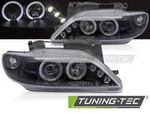 Carica l&#39;immagine nel visualizzatore di Gallery, Fari Anteriori CITROEN XSARA 97-00 ANGEL EYES BLACK