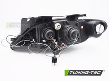 Carica l&#39;immagine nel visualizzatore di Gallery, Fari Anteriori CITROEN XSARA 97-00 ANGEL EYES BLACK