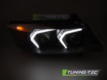 Carica l'immagine nel visualizzatore di Gallery, Fari Anteriori Neri per BMW Serie 3 (E90 / E91) 2005-2008