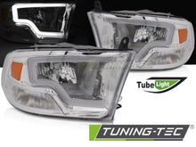 Carica l&#39;immagine nel visualizzatore di Gallery, Fari Anteriori DODGE RAM 09-18 TUBE LIGHT CHROME