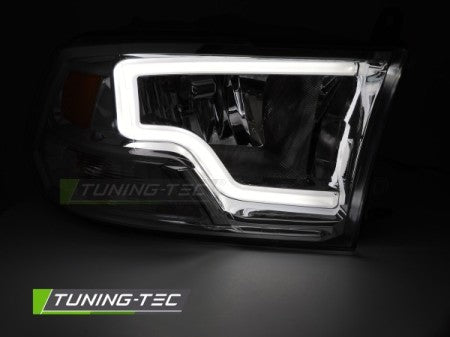 Fari Anteriori DODGE RAM 09-18 TUBE LIGHT CHROME