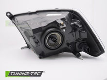 Carica l&#39;immagine nel visualizzatore di Gallery, Fari Anteriori DODGE RAM 09-18 TUBE LIGHT BLACK