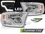Fari Anteriori DODGE RAM 09-18 TUBE LIGHT CHROME LED