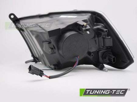 Fari Anteriori DODGE RAM 09-18 TUBE LIGHT BLACK LED
