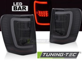 Fanali Posteriori CHRYSLER JEEP GRAND CHEROKEE 99-05.05 BLACK SMOKE LED