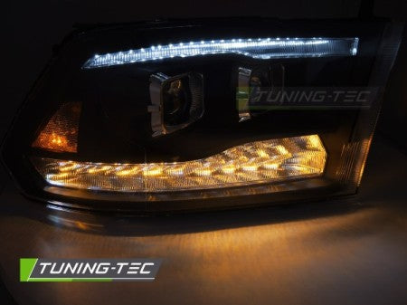 Fari Anteriori DODGE RAM 09-18 DOUBLE BLACK
