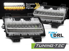 Carica l'immagine nel visualizzatore di Gallery, Fari Anteriori Cromati DRL Sequenziali per Jeep Wrangler (JL) 2018-2023