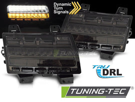 Frecce DRL Sequenziali Fumé per Jeep Wrangler (JL) 2018-2023 – Coppia