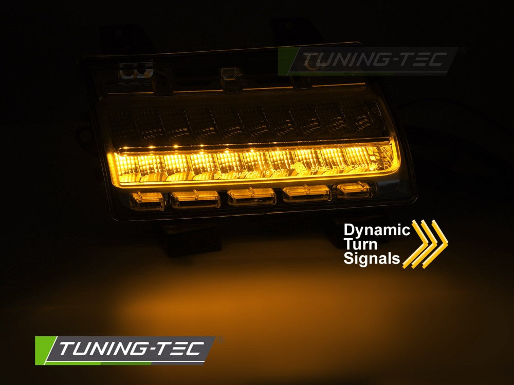 Fari Anteriori Fumé DRL Sequenziali per Jeep Wrangler (JL) 2018-2023