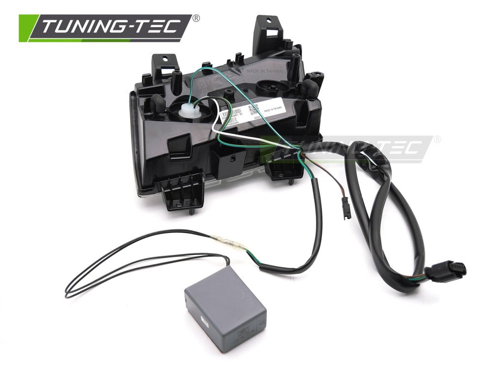 Fari Anteriori Fumé DRL Sequenziali per Jeep Wrangler (JL) 2018-2023
