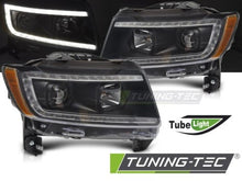 Carica l&#39;immagine nel visualizzatore di Gallery, Fari Anteriori CHRYSLER JEEP GRAND CHEROKEE 11-13 TUBE LIGHT BLACK