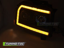 Carica l&#39;immagine nel visualizzatore di Gallery, Fari Anteriori CHRYSLER JEEP GRAND CHEROKEE 05-08 TUBE LIGHT BLACK