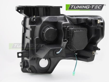 Fari Anteriori FORD F150 MK12 08-14 TUBE LIGHT BLACK