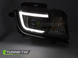 Fari Anteriori CHEVROLET CAMARO 09-13 TUBE LIGHT BLACK