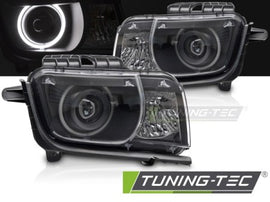 Fari Anteriori CHEVROLET CAMARO 09-13 ANGEL EYES BLACK