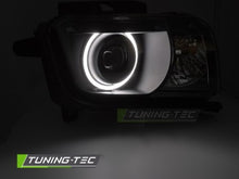 Load image into Gallery viewer, Fari Anteriori CHEVROLET CAMARO 09-13 ANGEL EYES BLACK