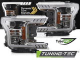 Fari Anteriori TUBE LIGHT CHROME per FORD F150 MK13 17-20