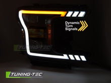 Carica l&#39;immagine nel visualizzatore di Gallery, Fari Anteriori TUBE LIGHT BLACK per FORD F150 MK13 17-20