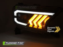 Carica l&#39;immagine nel visualizzatore di Gallery, Fari Anteriori TUBE LIGHT BLACK per FORD RANGER V 16-22