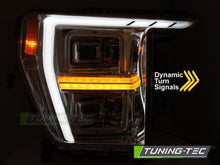 Carica l&#39;immagine nel visualizzatore di Gallery, Fari Anteriori LED TUBE LIGHT CHROME per FORD F150 MK14 20-23