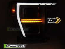 Carica l&#39;immagine nel visualizzatore di Gallery, Fari Anteriori LED TUBE LIGHT BLACK per FORD F150 MK14 20-23