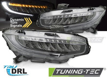Carica l&#39;immagine nel visualizzatore di Gallery, Fari Anteriori Full Led per HONDA CIVIC 10 X 16-21