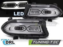 Carica l&#39;immagine nel visualizzatore di Gallery, Fari Anteriori Full Led CHROME per DODGE CHARGER 14-23