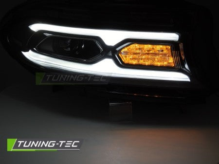 Fari Anteriori Full Led BLACK per DODGE CHARGER 14-23