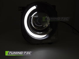 Fari Anteriori JEEP RENEGADE 14- TUBE LIGHT BLACK