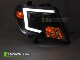 Fari Anteriori NISSAN FRONTIER 10-14 TUBE LIGHTS BLACK